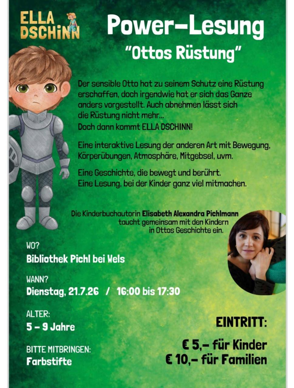 Lesung Ella Dschinn