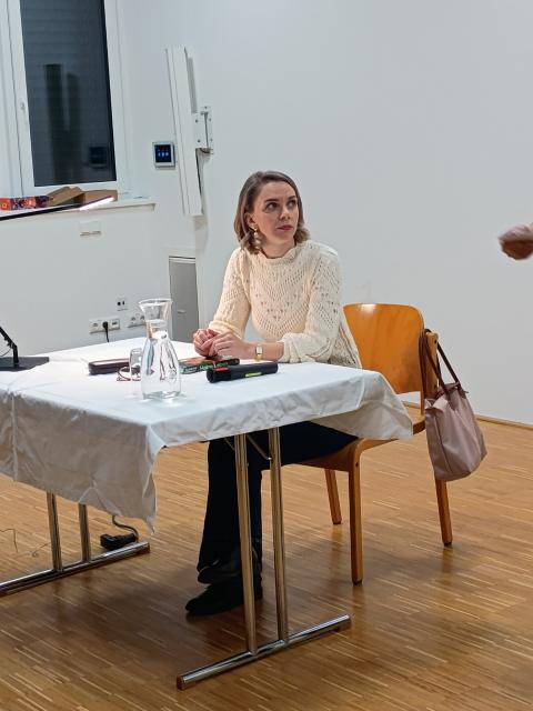 Lesung Susanne Gregor