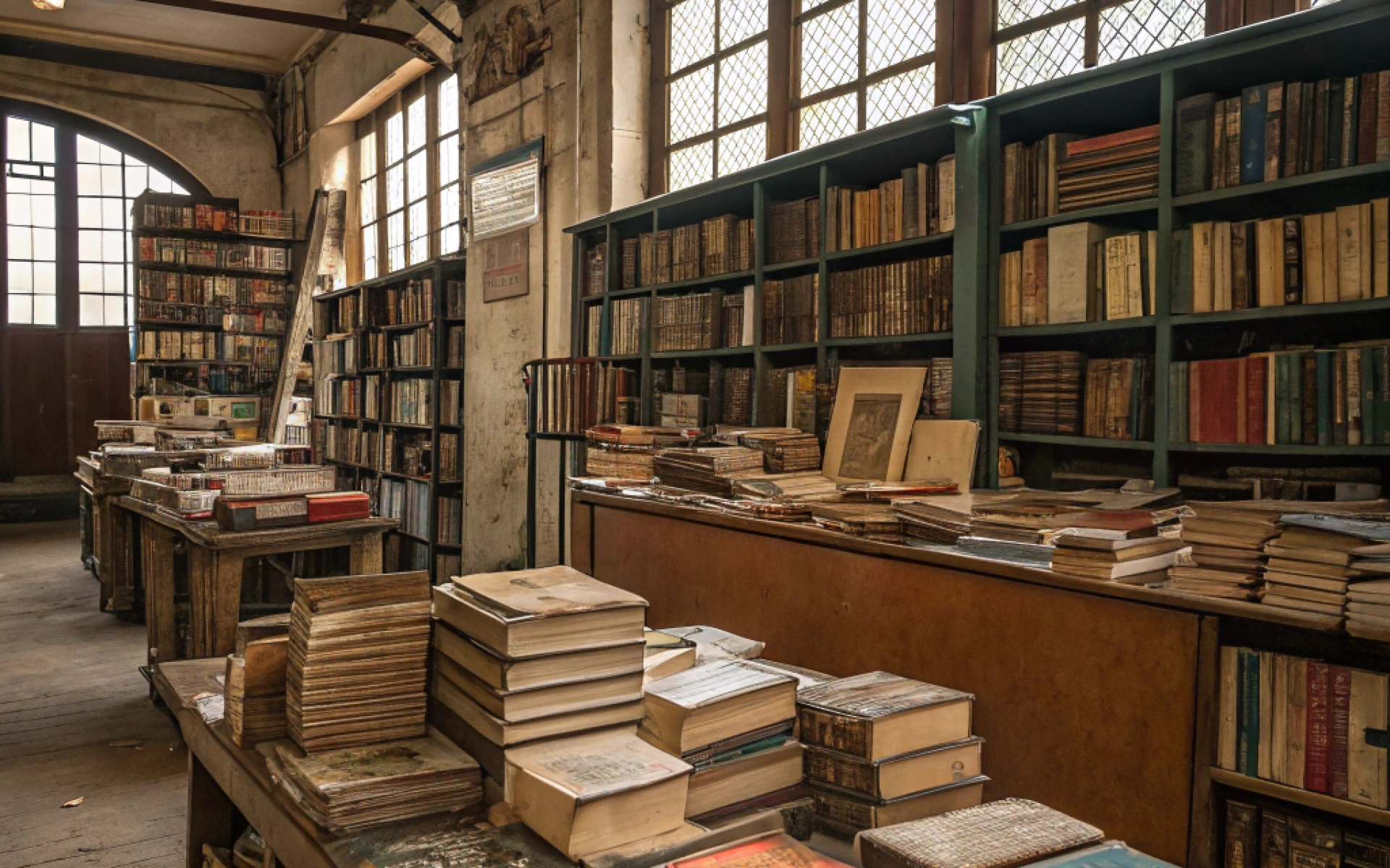 Bücherflohmarkt